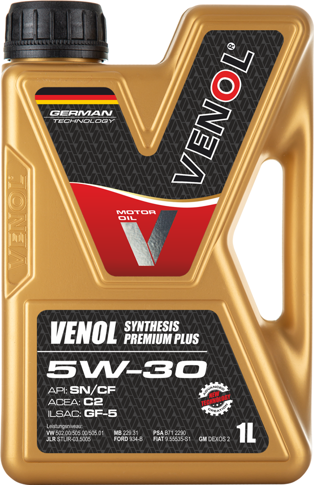 VENOL SYNTHESIS PREMIUM PLUS SN CF   5W30  C2  1L_P